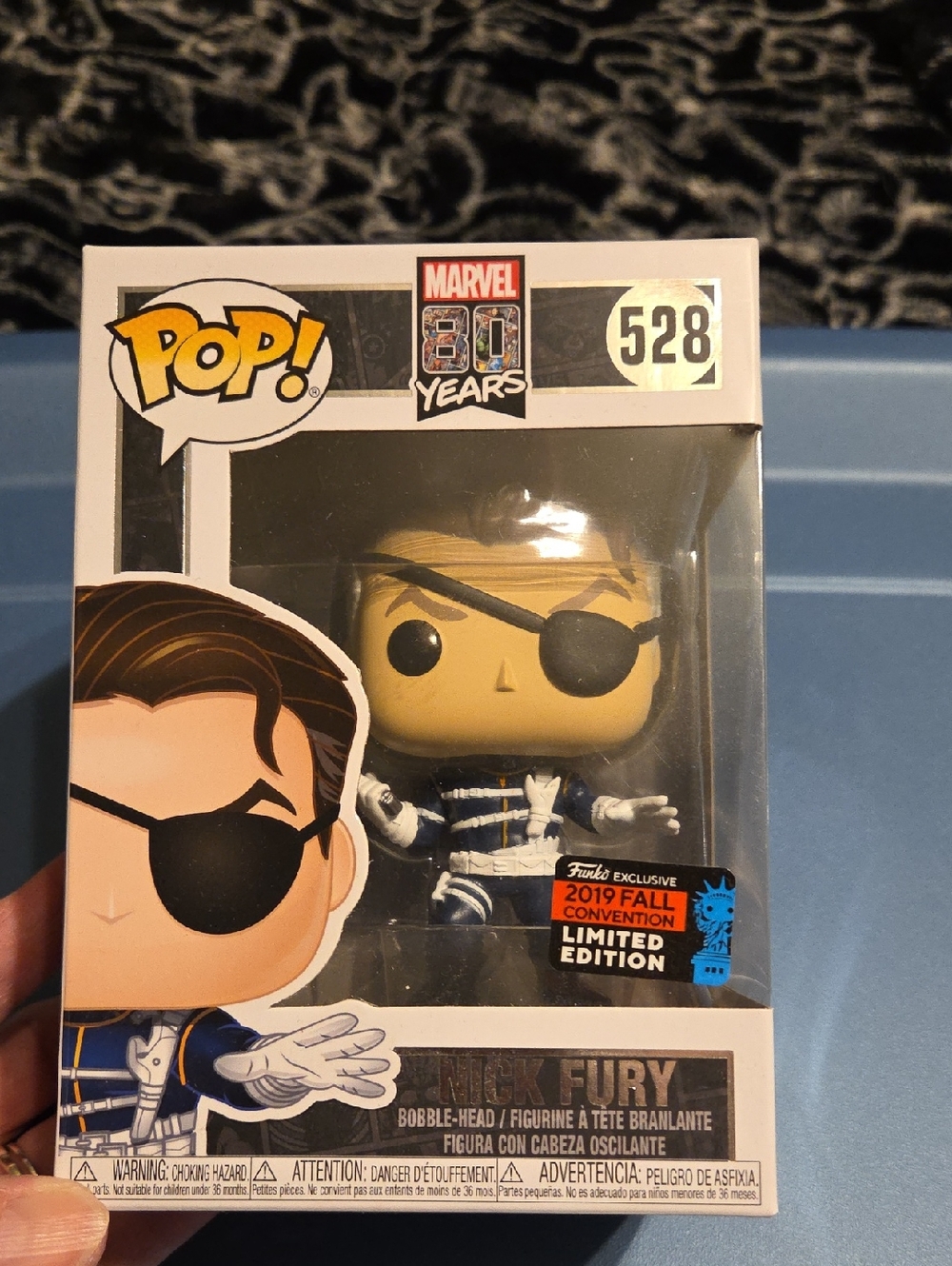 Funko Pop! Nick Fury 528 - Navy & White
